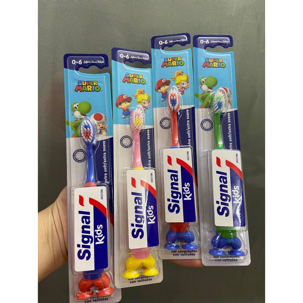 Bàn chải răng cho bé Signal Extra Soft loại cực mềm từ 0-6 tuổi