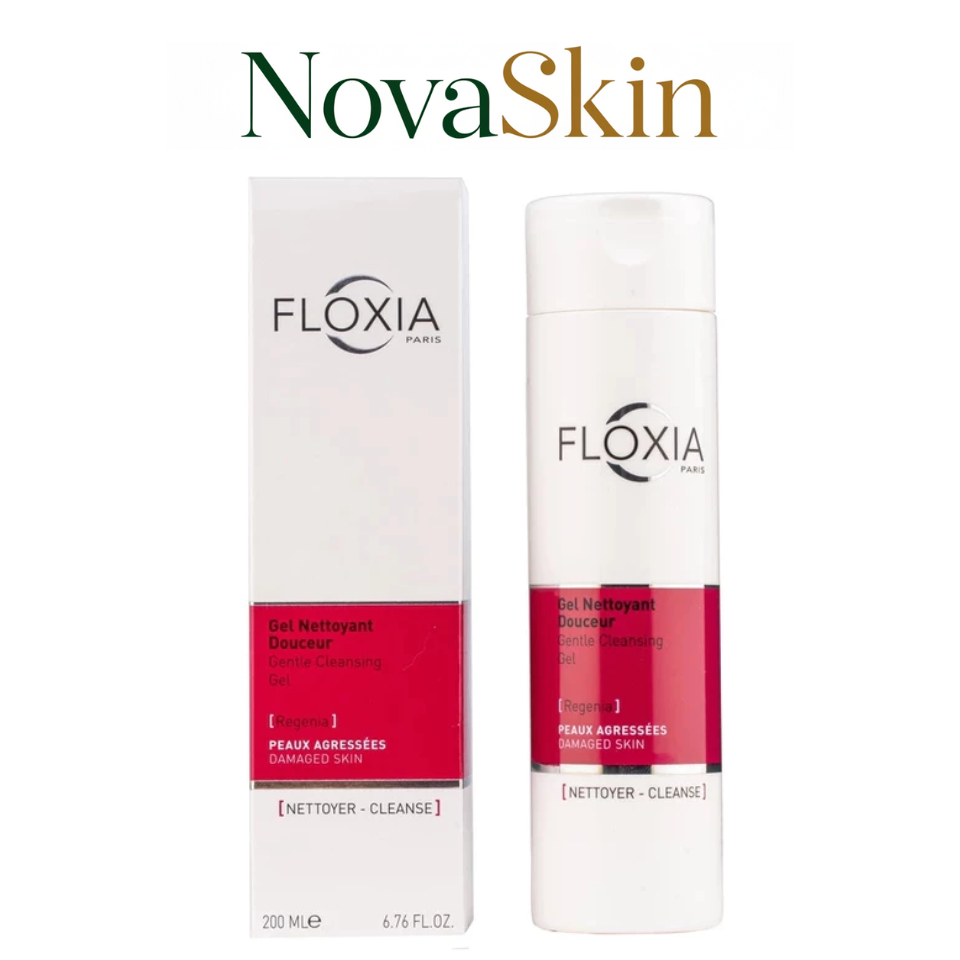 [200mL] SỮA RỬA MẶT DÀNH CHO DA THƯƠNG TỔN/DA NHẠY CẢM FLOXIA GENTLE CLEANSING GEL/ REGENIA