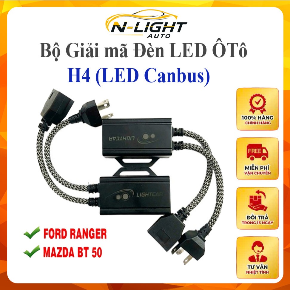 Bộ Giải Mã Đèn LED H4 Ô Tô ( LED Canbus H4 )