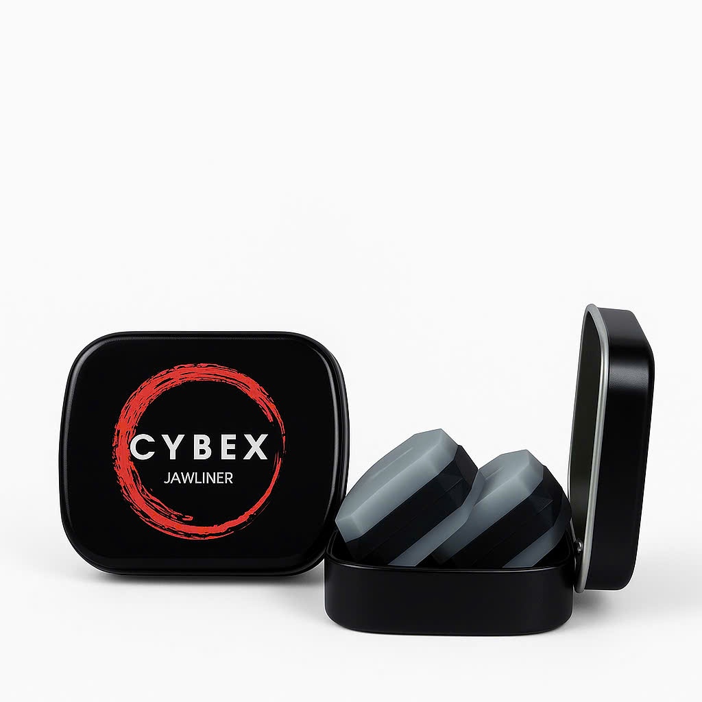Dụng Cụ Tập Cơ Hàm Jawliner Cybex Silicon Viên Tập Cơ Mặt Giảm Mỡ Mặt Nọng Cằm Cải Thiện Mặt Lệch