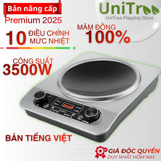 Bếp Điện Từ Mặt Lõm Công Suất 3500W Nấu Cực Nhanh Có Hẹn Giờ,Tiết Kiệm Điện An Toàn Dễ Sử Dụng