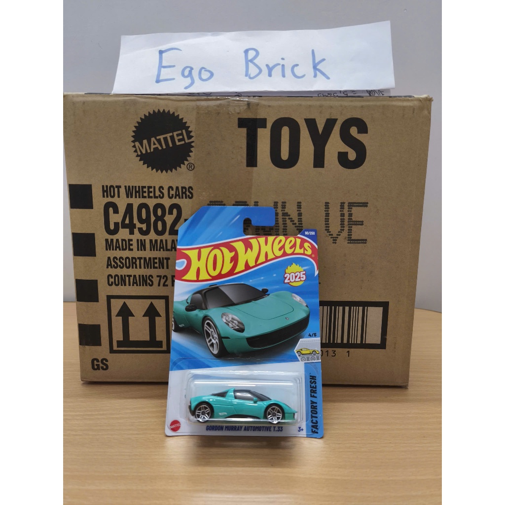 [HW] Xe mô hình Hot Wheels Gordon Murray Automotive T.33 tỉ lệ 1:64