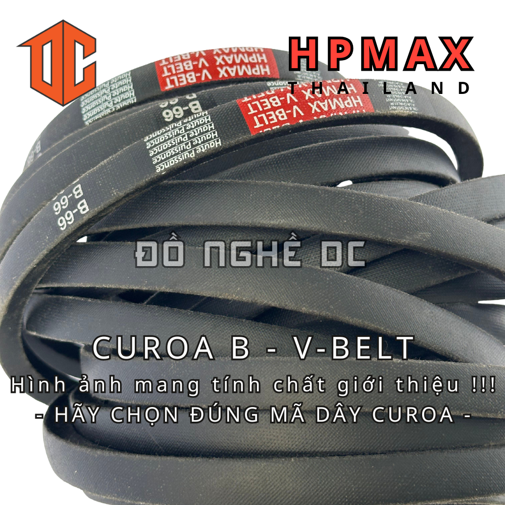 Dây cao su curoa trơn thường Thailand - HPMAX B48 B50 B64 B29 B22 B82 B95 B88 B33 B51 B28 B28 B27 B3