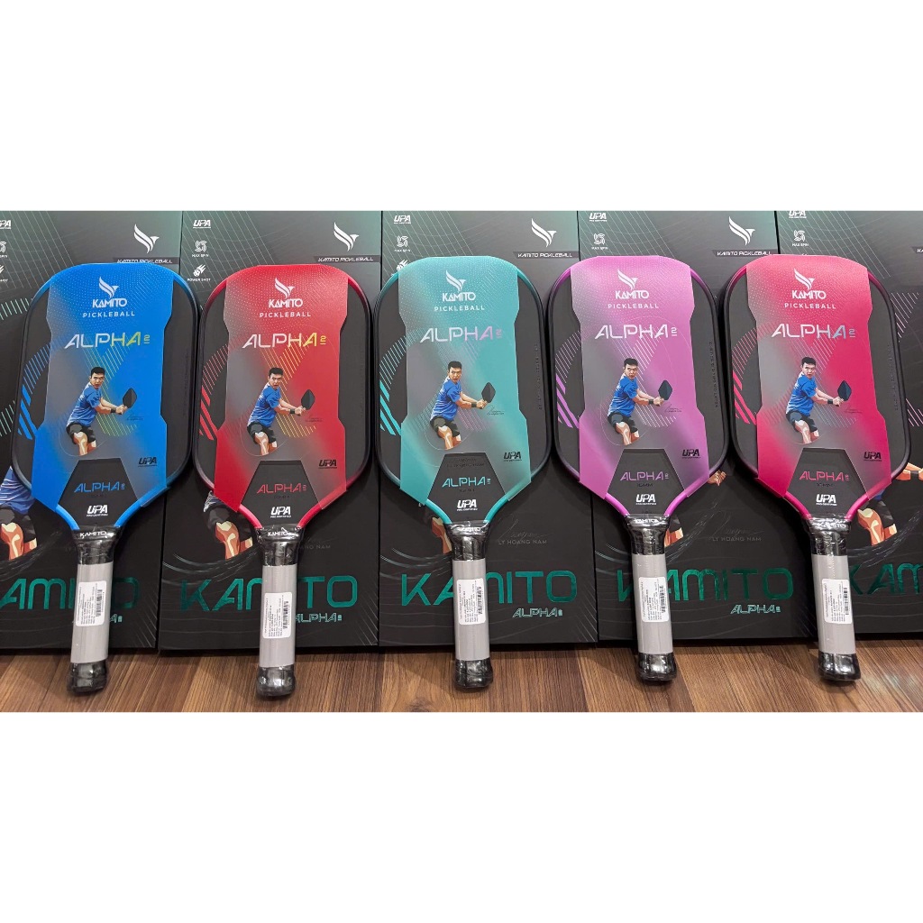 Vợt Pickleball Kamito Alpha 2 | Hàng Chinh Hãng | Tặng Quấn Cán Dán Viền