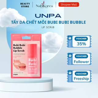 Tẩy Da Chết Môi Bubi Bubi Bubble Lip Scrub 10ml, Hỗ Trợ Loại Bỏ Tế Bào Chết Và Mang Lại Một Đôi Môi Mềm Mại