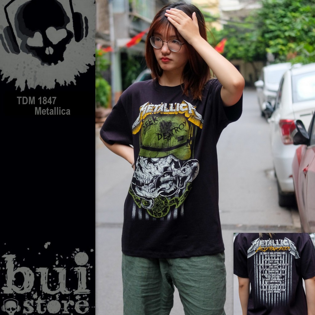 áo phông Metallica TDM 1847
