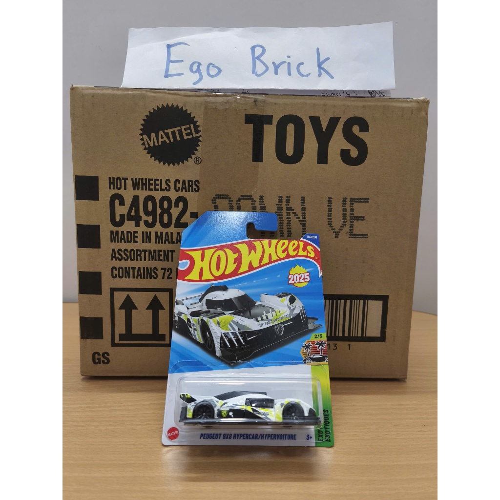 [HW] Xe mô hình Hot Wheels Peugeot 9x8 Hypercar/Hypervoiture tỉ lệ 1:64