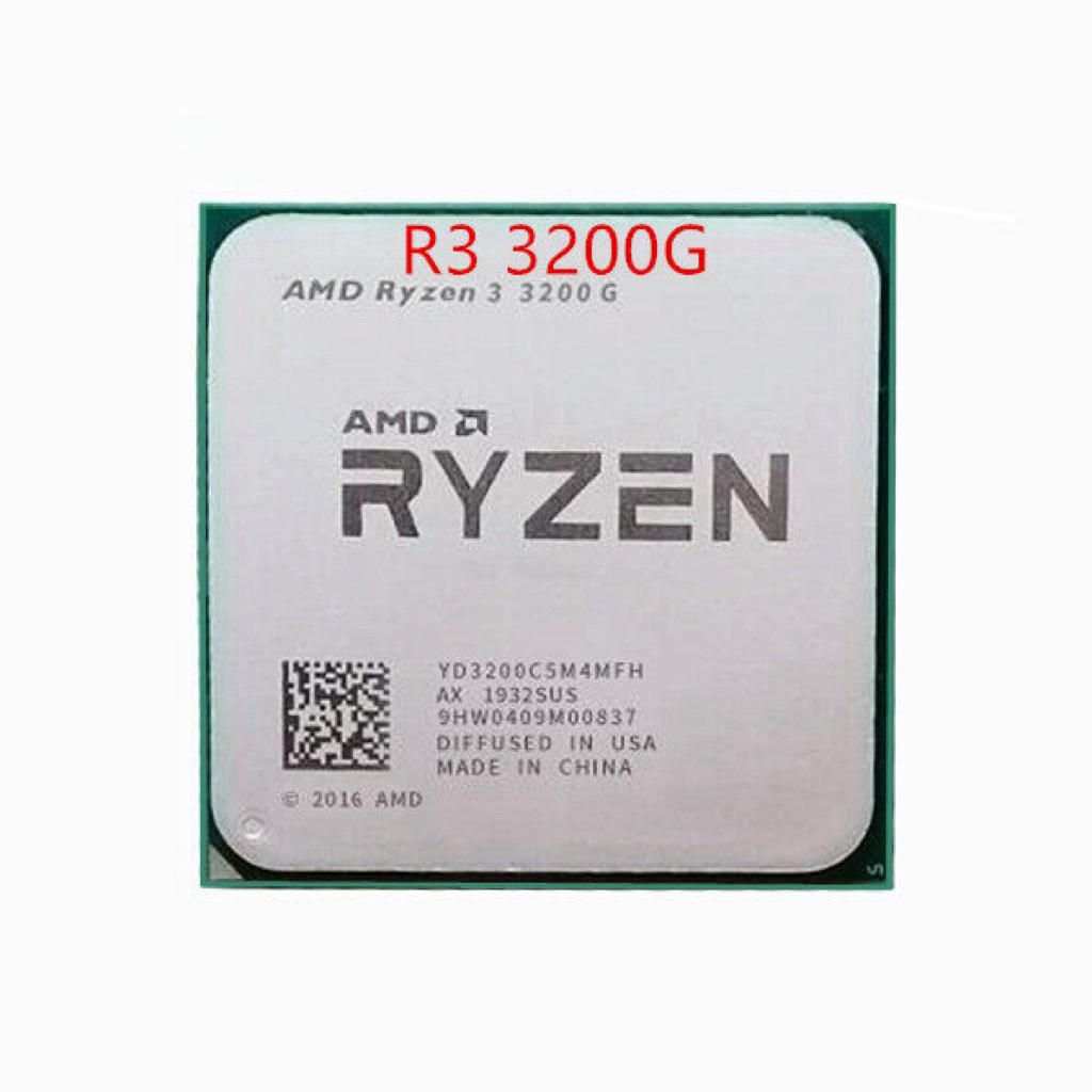 Bộ vi xử lý AMD RYZEN 3 3200G /2200G/Athlon3000G/Athlon 200GE, Hàng zin tháo máy, bảo hành 3 tháng.