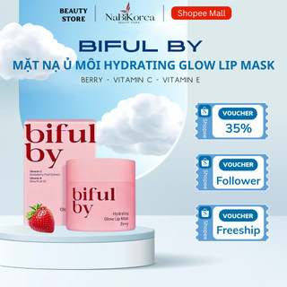 Mặt Nạ Ủ Môi Biful By Hydrating Glow Lip Mask Berry 10g, Hỗ Trợ Làm Mềm Môi Và Giảm Tình Trạng Bong Tróc