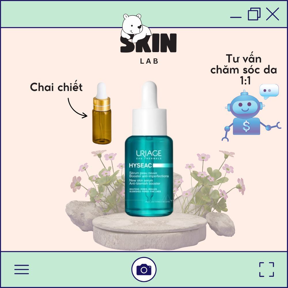[URIAGE]_Serum giảm mụn, kháng khuẩn, giảm nhờn HYSEAC SÉRUM BOOSTER ANTI-IMPERFECT