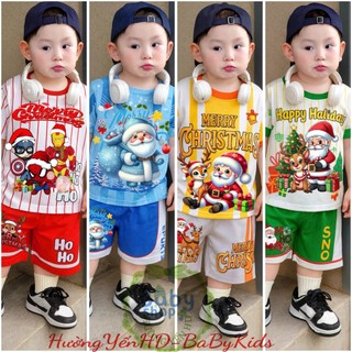  Sét đồ cho bé 7-50kg MẪU NOEL COMBO 4Bộ 4màu QUẦN ÁO bé trai và bé gái UNISEX NAM NỮ 