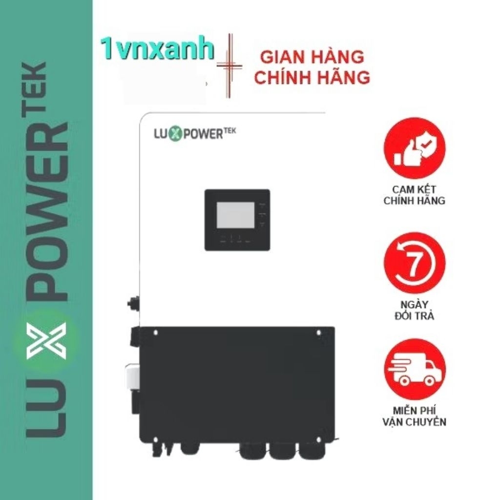 LUXPOWER chính hãng 3 pha áp thấp CT ngoài Biến tần Hybrid Inverter hòa lưới, bám tải, độc lập năng 