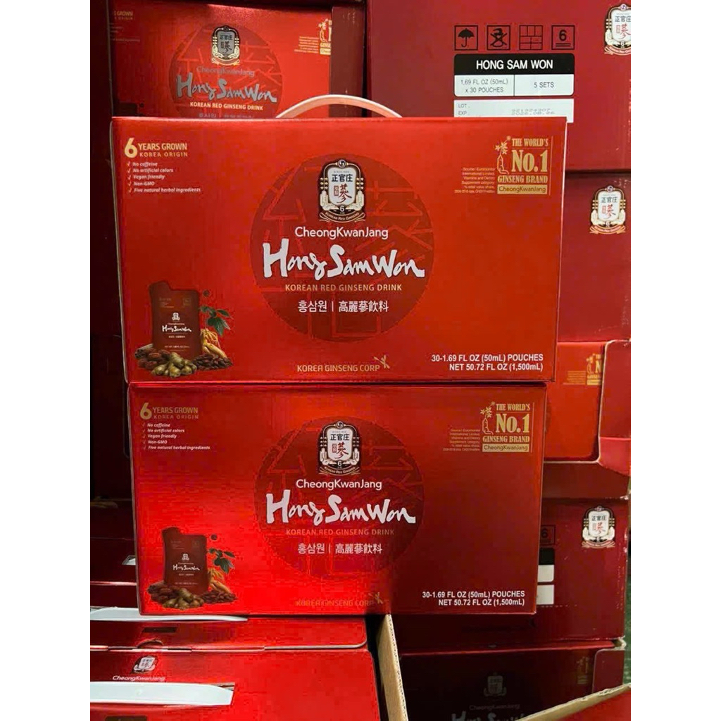 TÁCH LẺ 10 GÓI - Hong Sam Won Cheong Kwan Jang của Mỹ