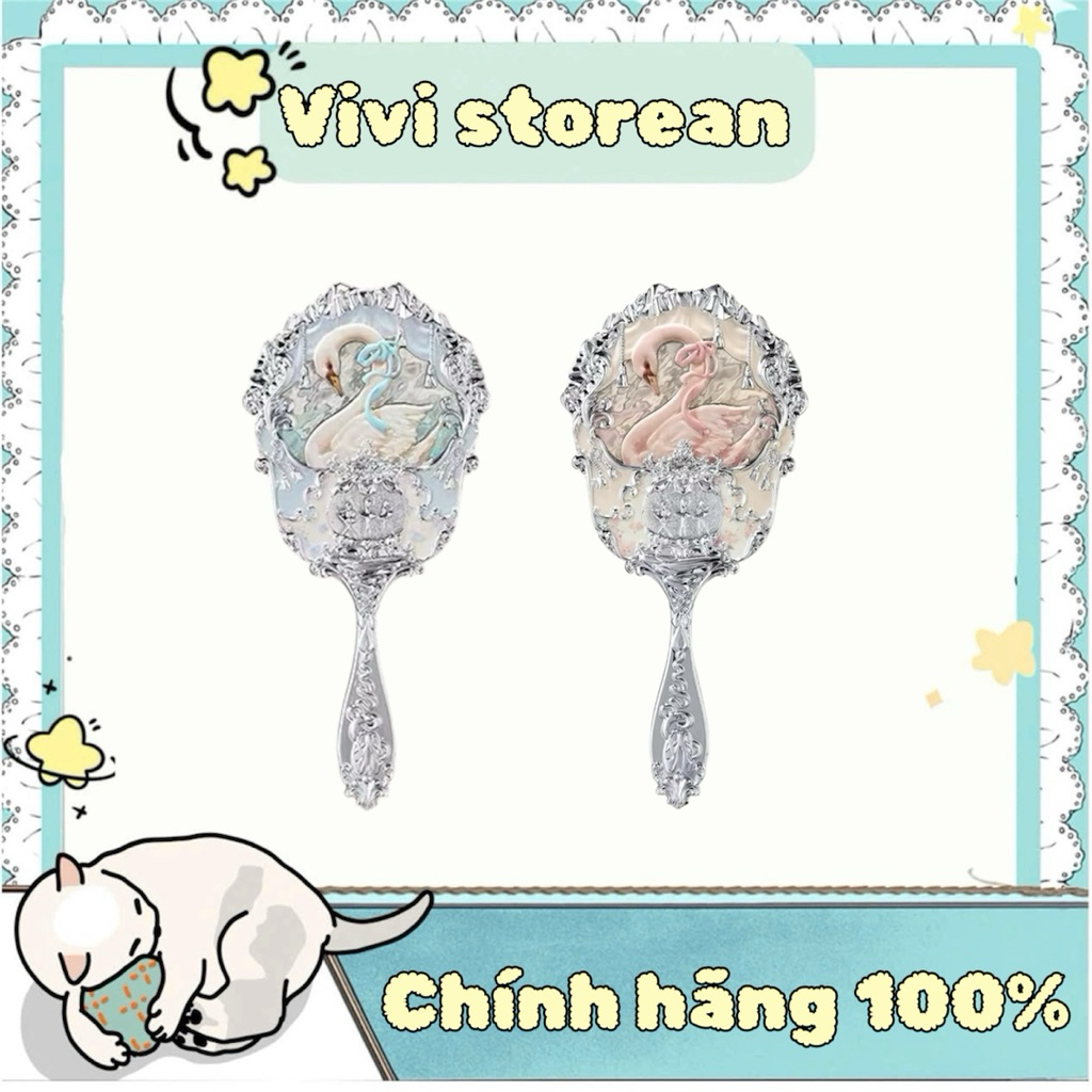 [Có sẵn-hoả tốc] Gương Flower knows hoa biết bộ sưu tập Swan ballet
