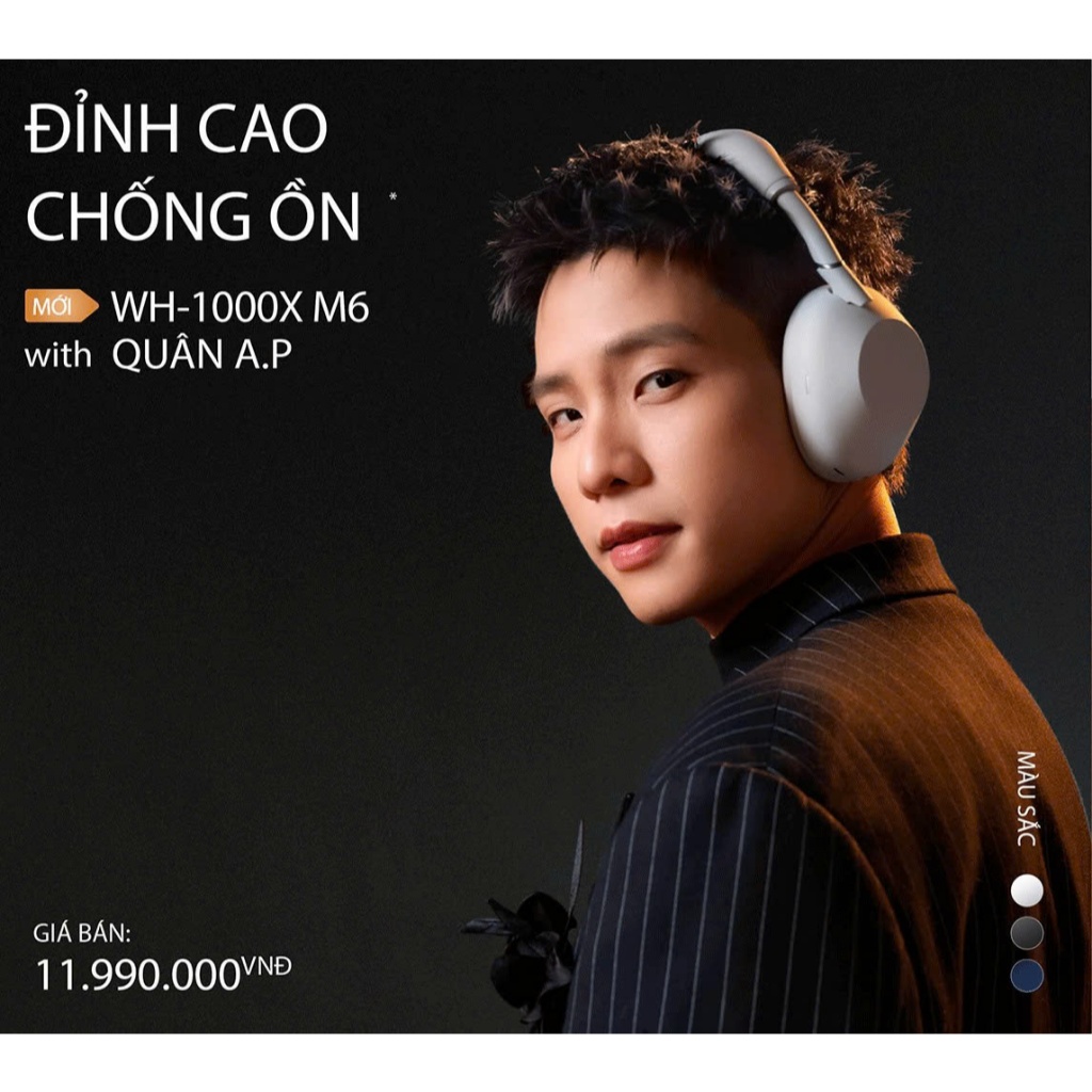 [WH 1000XM6] Tai nghe Sony không dây chống ồn WH-1000XM6 - Hành Chính Hãng Bảo Hành 12 Tháng Chính Hãng | BigBuy360 - bigbuy360.vn