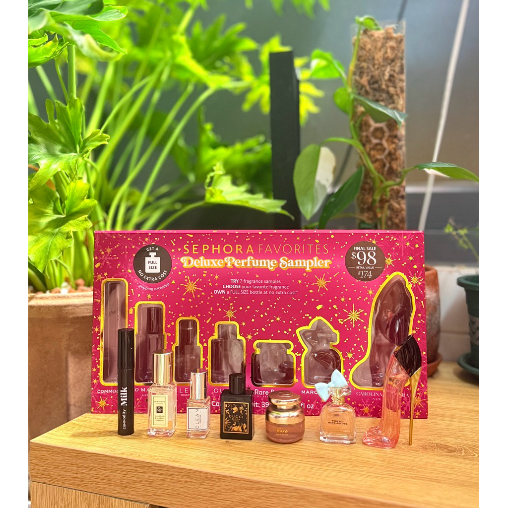 Lumle Cosmetic| Set nước hoa mini Sephora deluxe perfume sampler