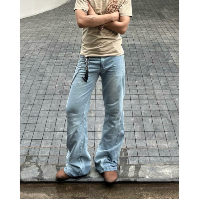 PROJECT 95 - QUẦN JEAN ỐNG LOE - SPIRAL FLARED JEAN