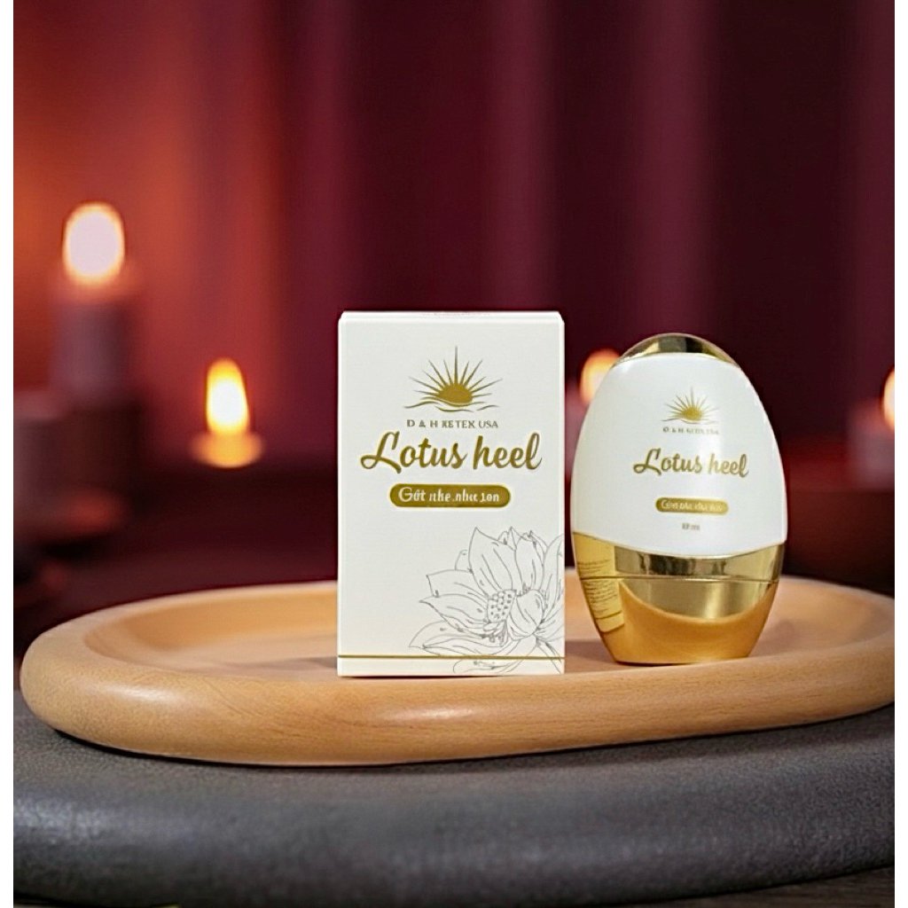 GÓT SEN LOTUS HEEL - HỖ TRỢ NỨT GÓT SEN, KHÔ DA TAY CHÂN
