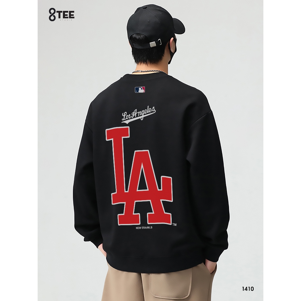 Áo Sweater Nỉ Bông Form Rộng 8Tee Studio | Mềm – Ấm – Dễ Phối | Unisex Nam Nữ Big Size LA SW1410