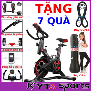  Xe đạp tập thể dục tập gym tại nhà Queen Sport X9 tặng đo nhịp tim đồng hồ giá đỡ bảo hành 3 năm 