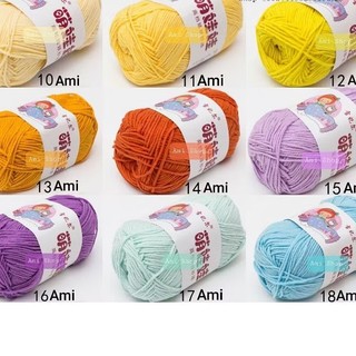 Len Baby Yarn - Loại 1 (Bảng 41 - 66)