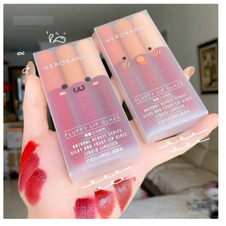 Set 3 Cây Son Kem Lì AB Herorange Siêu Xinh Chất Mềm Và Mịn Môi Cao Cấp