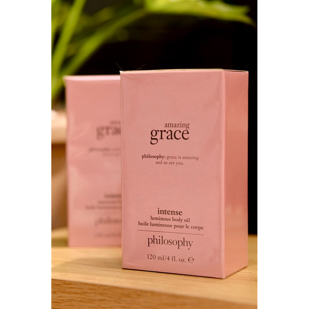 Lumle Cosmetic| Dầu dưỡng body có nhũ Philosophy Amazing Grace intense luminous body oil