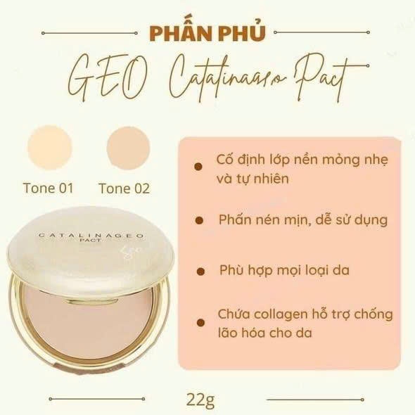 Phấn Phủ 𝑪𝑨𝑻𝑨𝑳𝑰𝑵𝑨𝑮𝑬𝑶 HÀNG CHÍNH HÃNG HÀN QUỐC