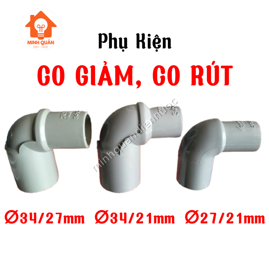 Co Giảm, Co Rút phi 27/21, 34/21, 34/27mm