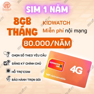 Sim Data Vietnamobile – Dùng 12 tháng, mỗi tháng 8GB, chỉ 200K