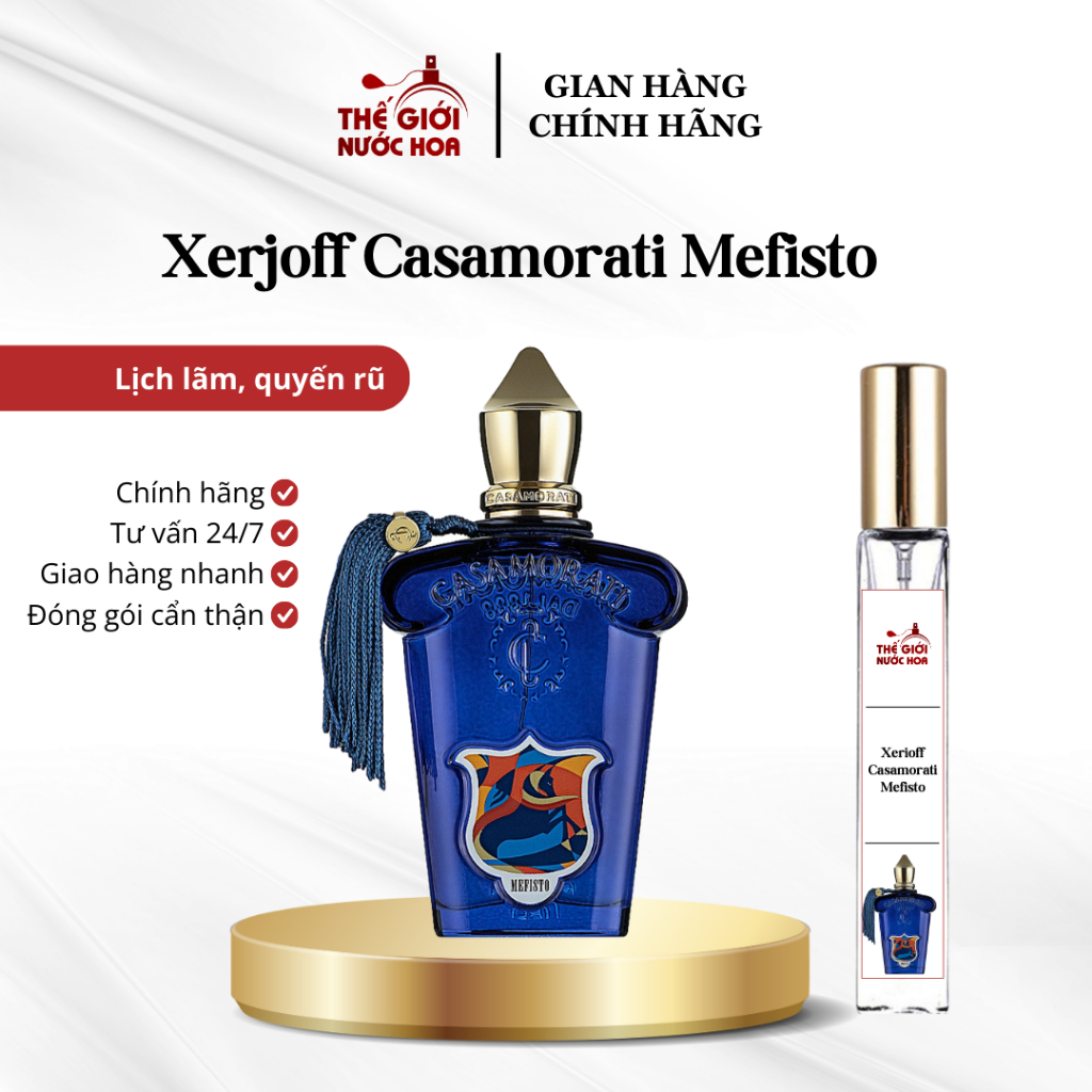 Nước hoa Nam Xerioff Casamorati Mefisto 10ml