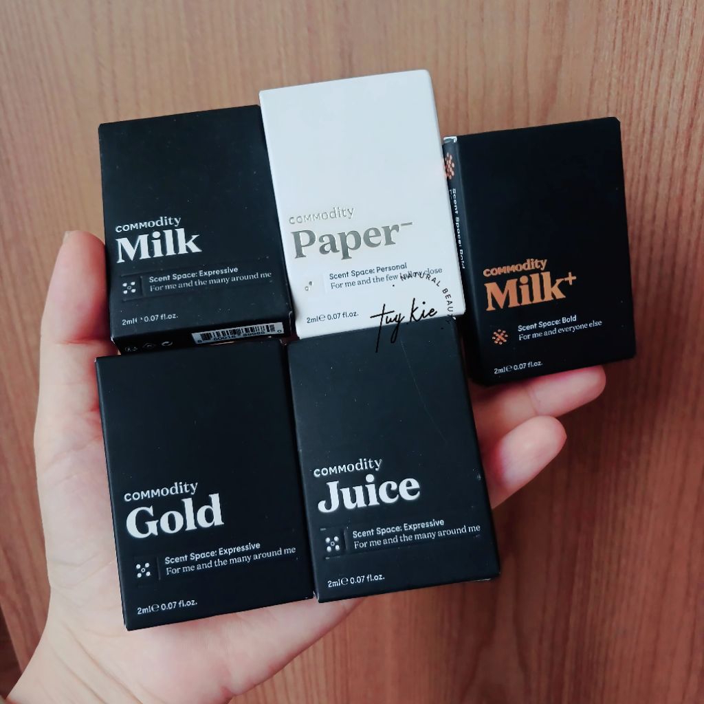 [ Vial 2ml ] Mẫu Thử Nước Hoa Commodity Gold/ Milk/ Paper/ Juice