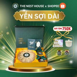  100G Tổ yến sào tinh chế sợi dài tự nhiên Loại 1 Khánh Hòa Nha Trang The Nest House 