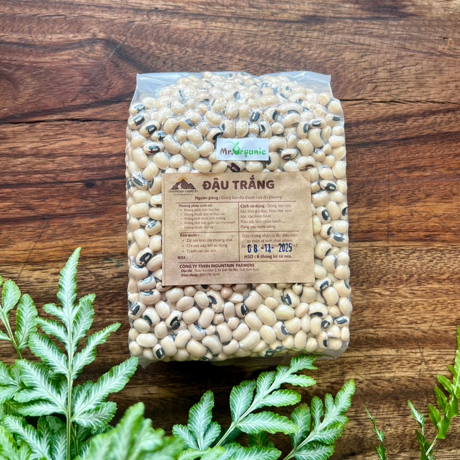 ĐẬU TRẮNG MOUNTAIN FARMERS 500g (Ngày sản xuất 3/3/2026)