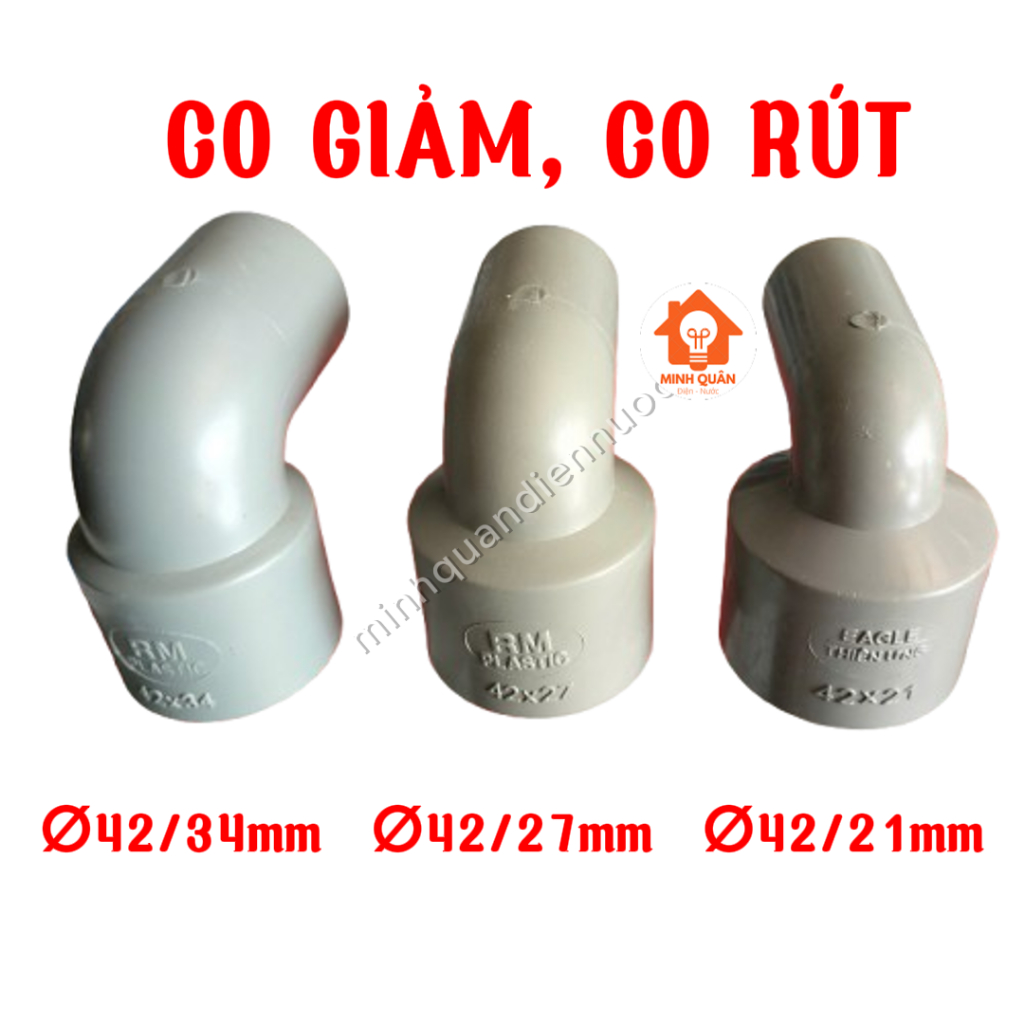 Co Giảm, Co Rút phi 42/21, 42/27, 42/34mm
