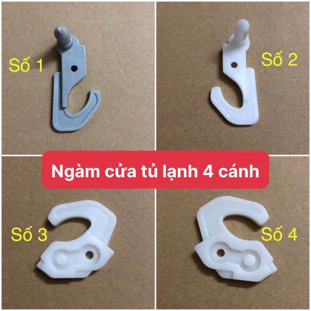 Ngàm cửa, gàm cửa, lẫy cánh cửa tủ lạnh 4 cánh thay thế model R-FW650PGV8 FW690PGV7 WB640VGV0 HR4N75