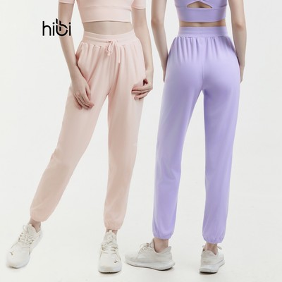 Quần Jogger nữ tập Yoga Gym Hibi Sports QD331, có túi 2 bên