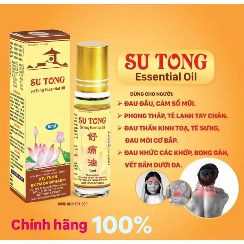 Quà Tặng Dầu xoa bóp - hàng tặng kèm cho sản phẩm khuyến mãi