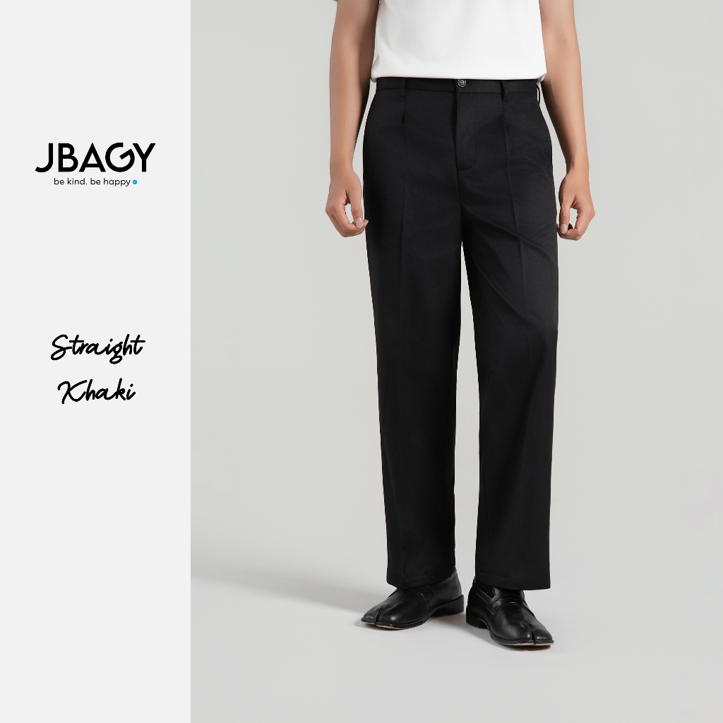 [New Arrivals] Quần Kaki nam vải khaki âu dáng suông đứng JBAGY - JD0102
