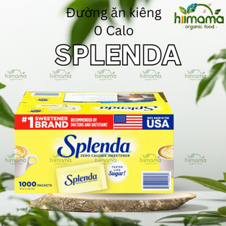   Date 08 2028  Set 100 gói Đường ăn kiêng Splenda cho người bệnh tiểu đường 