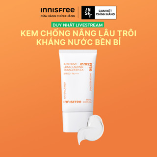 INNISFREE x Kem chống nắng lâu trôi innisfree Intensive Long Lasting Sunscreen SPF50+ PA++++ 60ml 