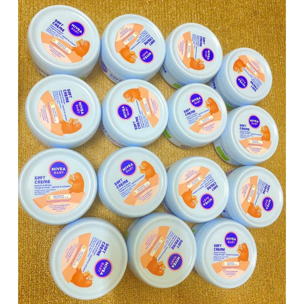 Kem Dưỡng Da Nivea Baby Soft Creme Cho Trẻ Sơ Sinh Và Trẻ Em, 200ml
