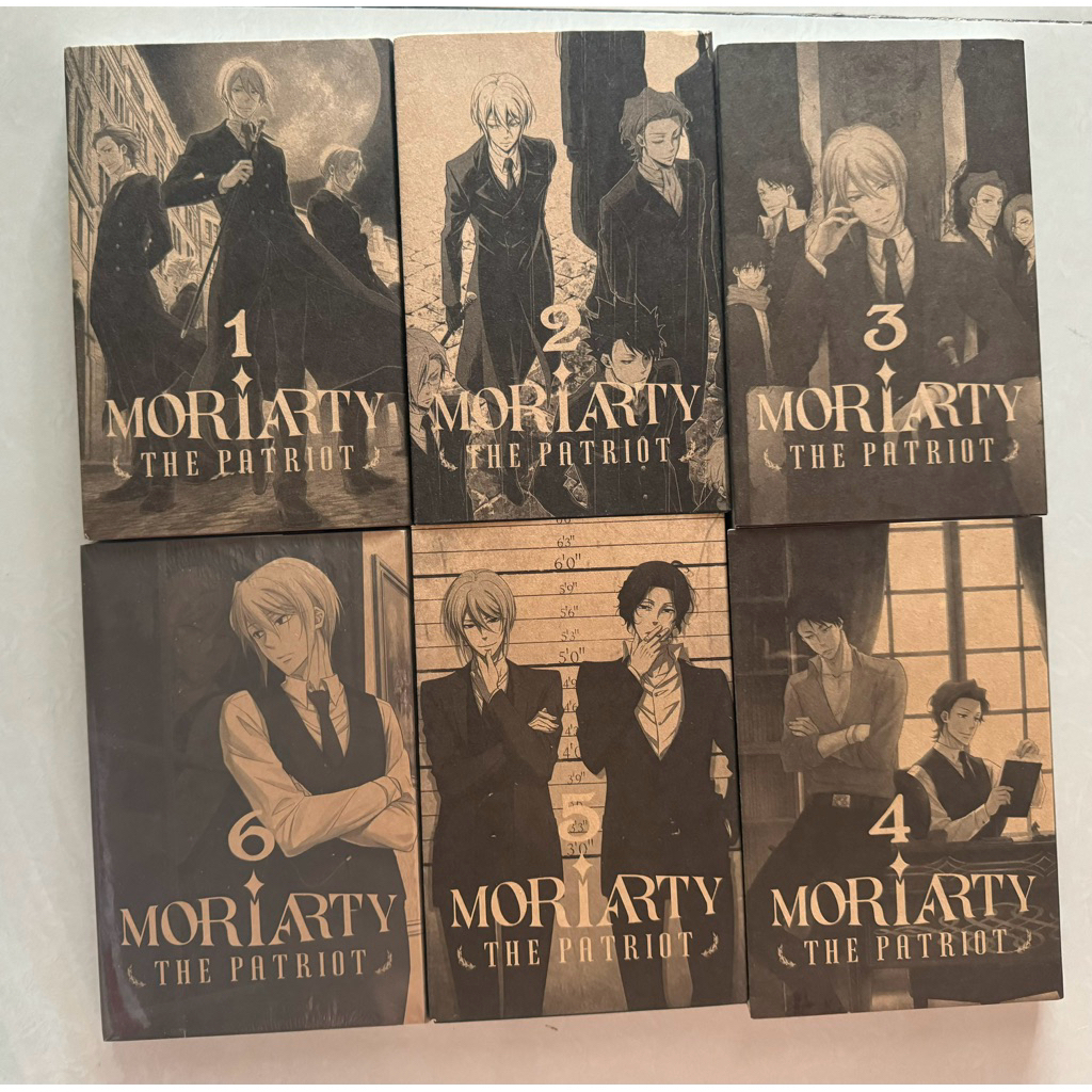 Thẻ ảnh- Moriarty the patriot tập 1 2 3 4 5 6