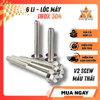   MẪU THÁI  ỐC ĐẦU TRỤ LỐC MÁY 6LI SALAYA INOX 304 CHIỀU DÀI ĐỦ KÍCH THƯỚC  GIÁ SỈ 1 ỐC  