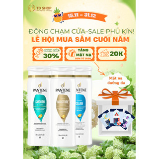   NK Mỹ  Dầu Gội PANTENE suôn mượt Classic clean I Smooth&sleek I Moisture renewal I Sheer volume 355ml - TD Shop 
