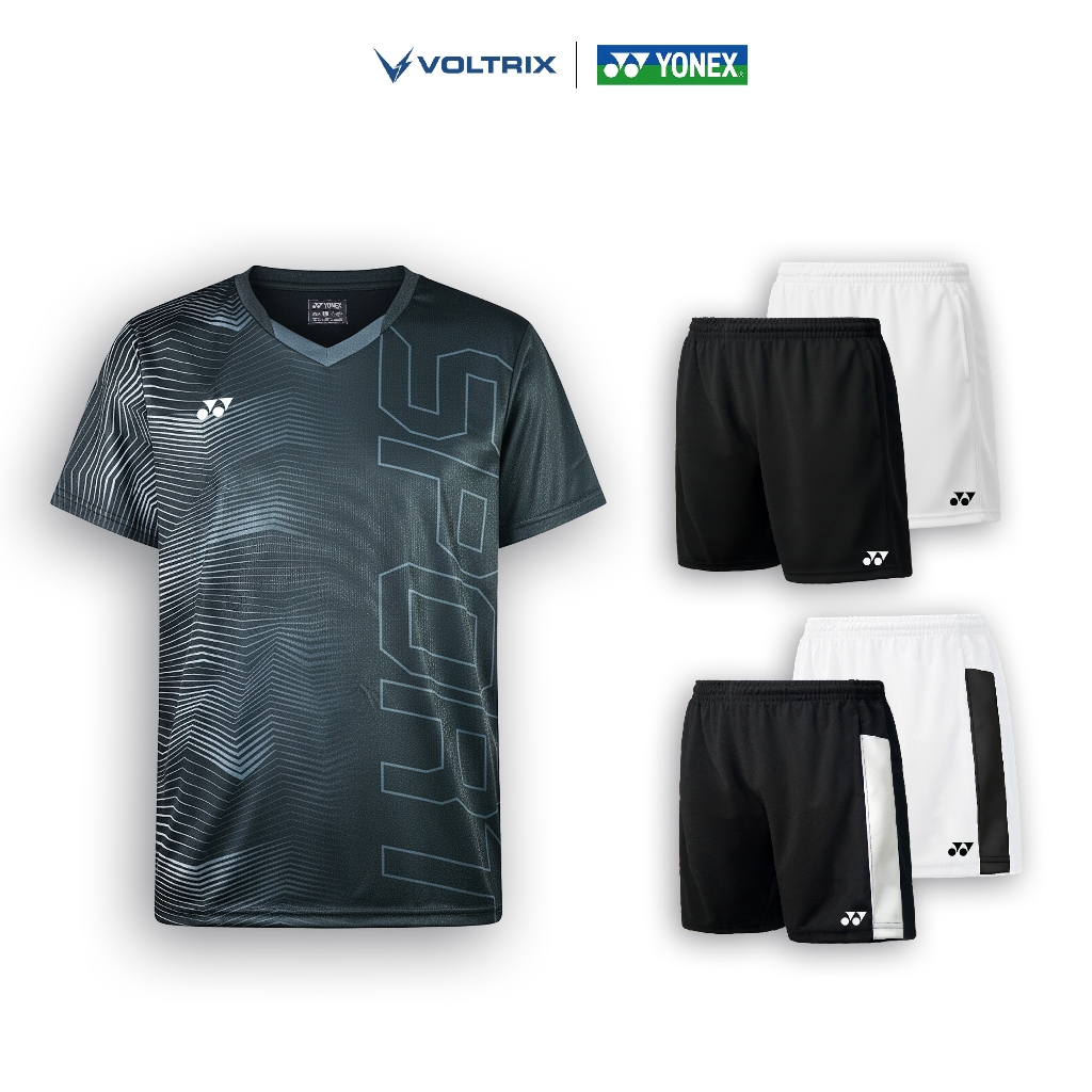 Áo Cầu Lông Nam YONEX, Quần Cầu Lông YONEX, Vải Ánh Kim Thoáng Khí, Áo Quần Cầu Lông YONEX Mã ATYN27