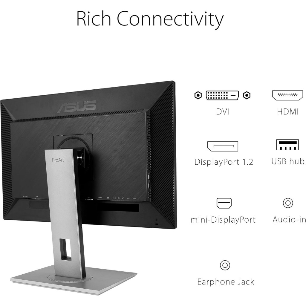 Màn hình ASUS ProArt PA278QEV | 27 inch 2K WQHD IPS | 100% sRGB | Eye Care| Độ chính xác màu ΔE< 2 | BigBuy360 - bigbuy360.vn