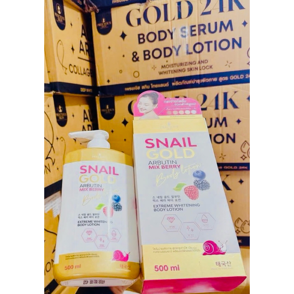 Sữa dưỡng thể Snail Gold
