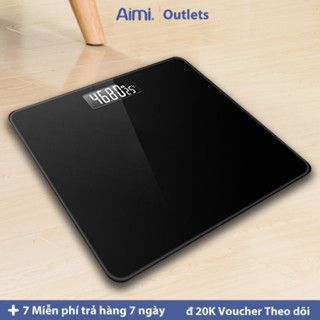 Cân điện tử với mặt kính cường lực bền bỉ kích thước lớn cân nặng ổn định và chính xác.