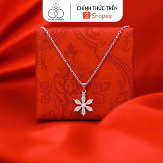  Dây chuyền Tyche Sunflower nạm đá ,chốt khóa cao cấp trẻ trung TYCHE JEWELRY 